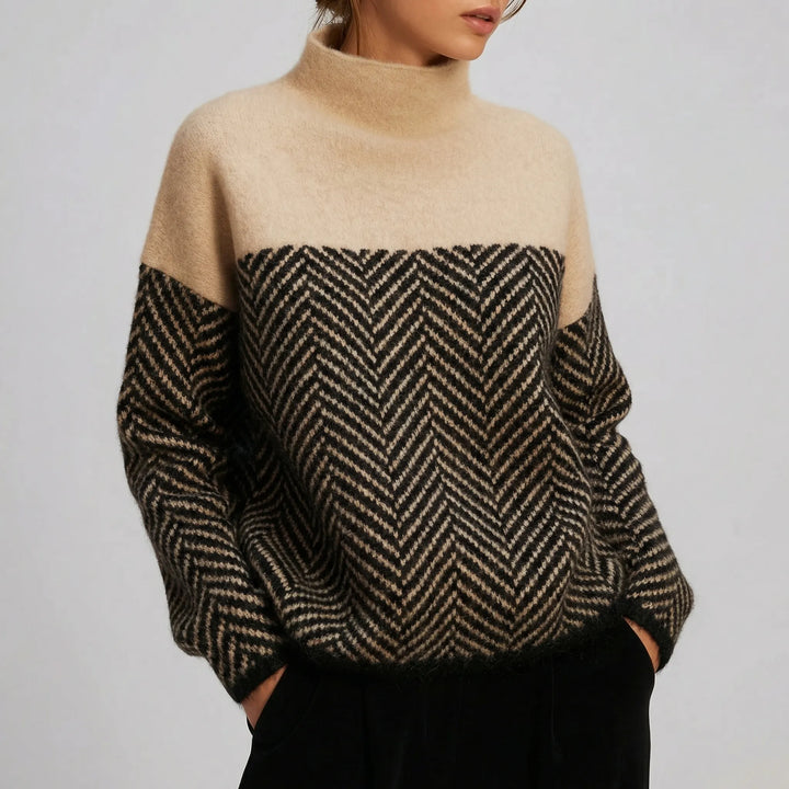 Strickpullover Mit Stehkragen - Felina