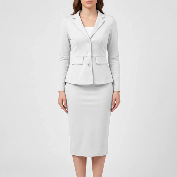 Structured Women's Office Suit Set - Jasmine