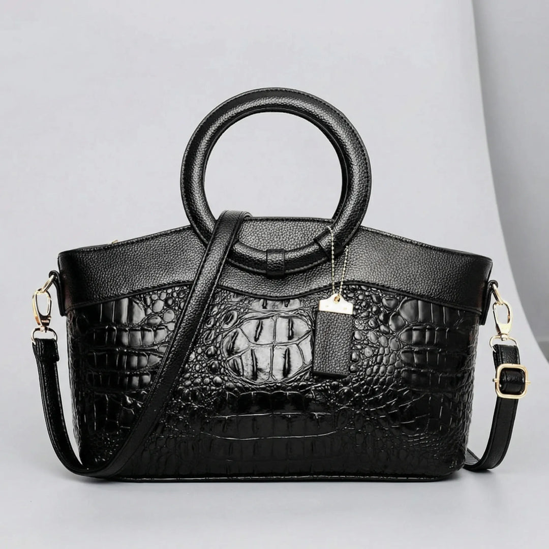 Strukturierte Tasche Mit Tragegriffen - Hannah