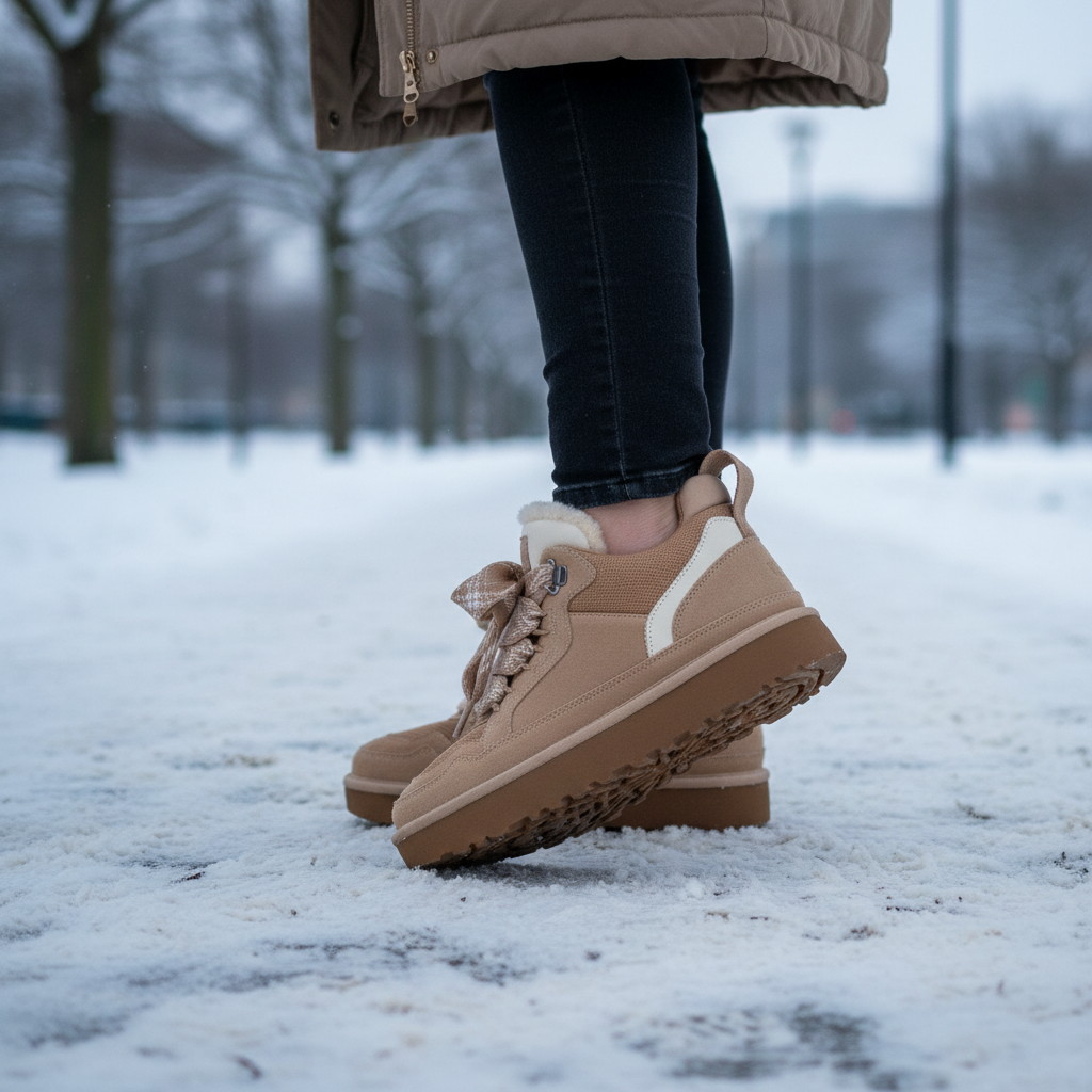 Suede Obermaterial Mit Fellfutter - Brooklyn