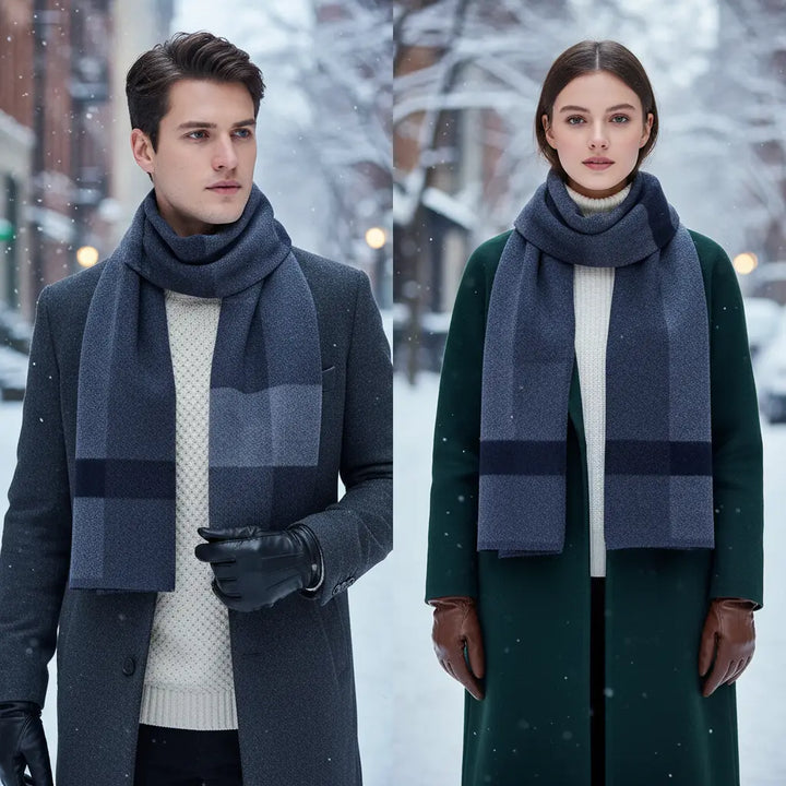 Superciepły wełniany szalik - WoolLuxe