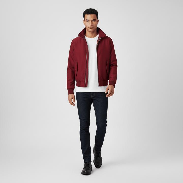 Taillierte Harrington-Jacke - Devin
