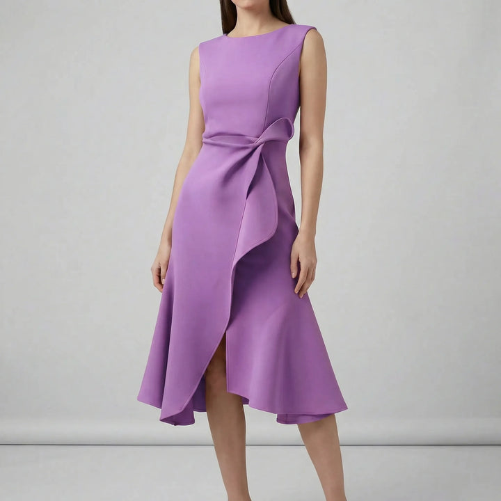 Tailliertes Abendkleid Mit Faltendetails - Karla