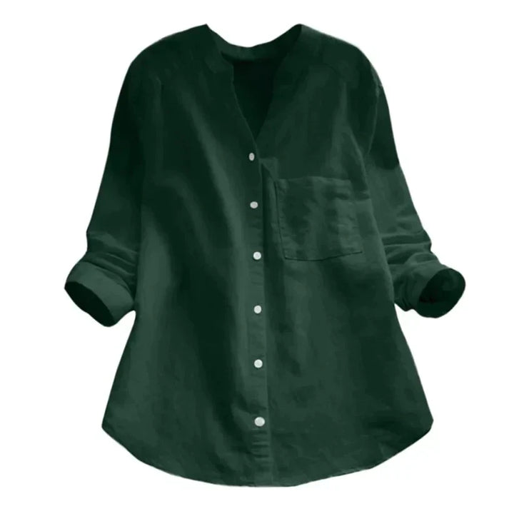 Tailored Button-Up Summer Shirt - Esther