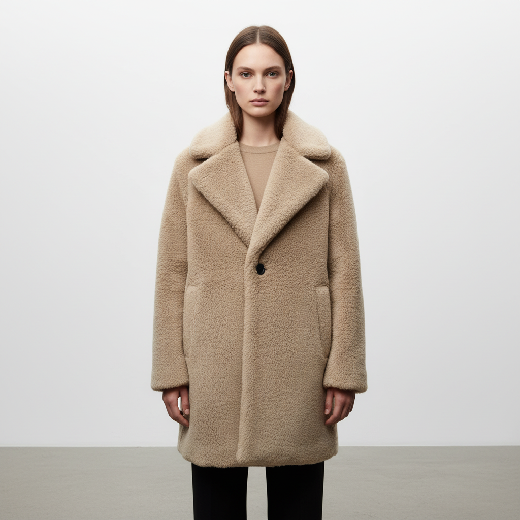 Teddy-Mantel Für Damen -  Rita