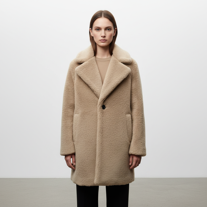 Teddy-Mantel Für Damen -  Rita