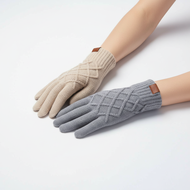 Thermisch Gestrickte Innenfutterhandschuhe - FleeceKnit