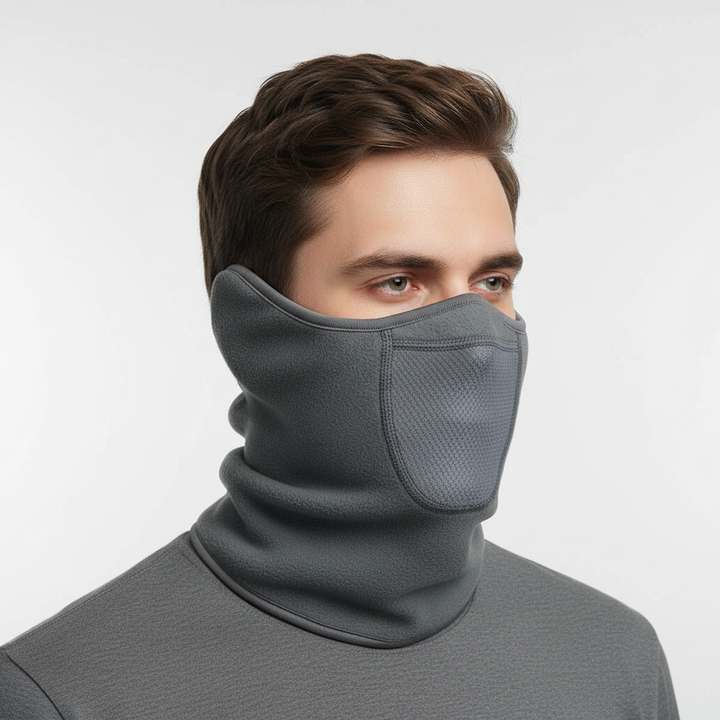 Thermische Hals Gesichtsmaske Aus Fleece - ThermaShield