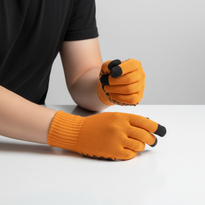 Thermische Gestrickte Handschuhe - CozyConnect