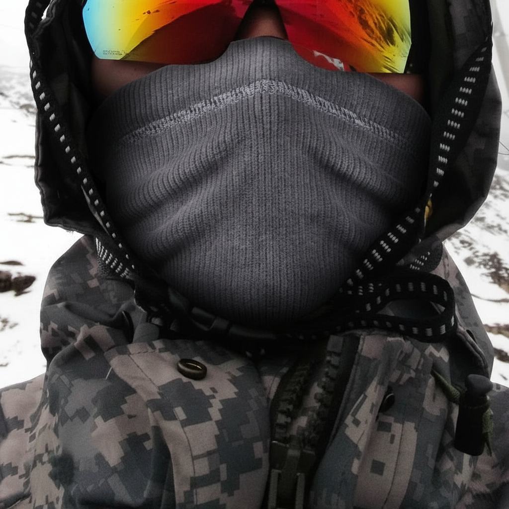 Thermischer Schlauchschal Aus Weichem Futter - NeckGuard