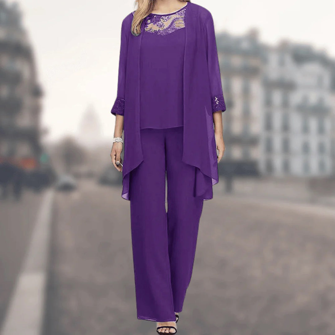 Timeless Floaty Cut Women's Co-ord Set - Alison