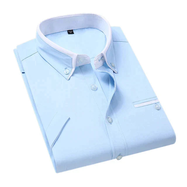 Timeless Shirt With A Turn-Down Collar - Chad