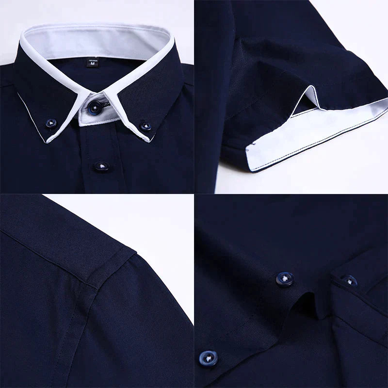 Timeless Shirt With A Turn-Down Collar - Chad
