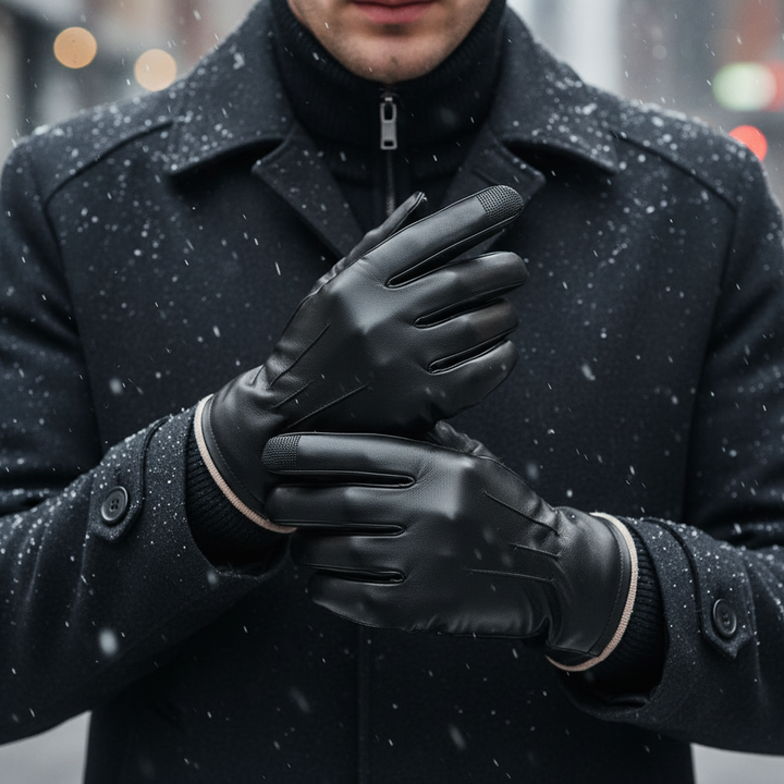 Touchscreen Kompatible Handschuhe - ThermiLeather