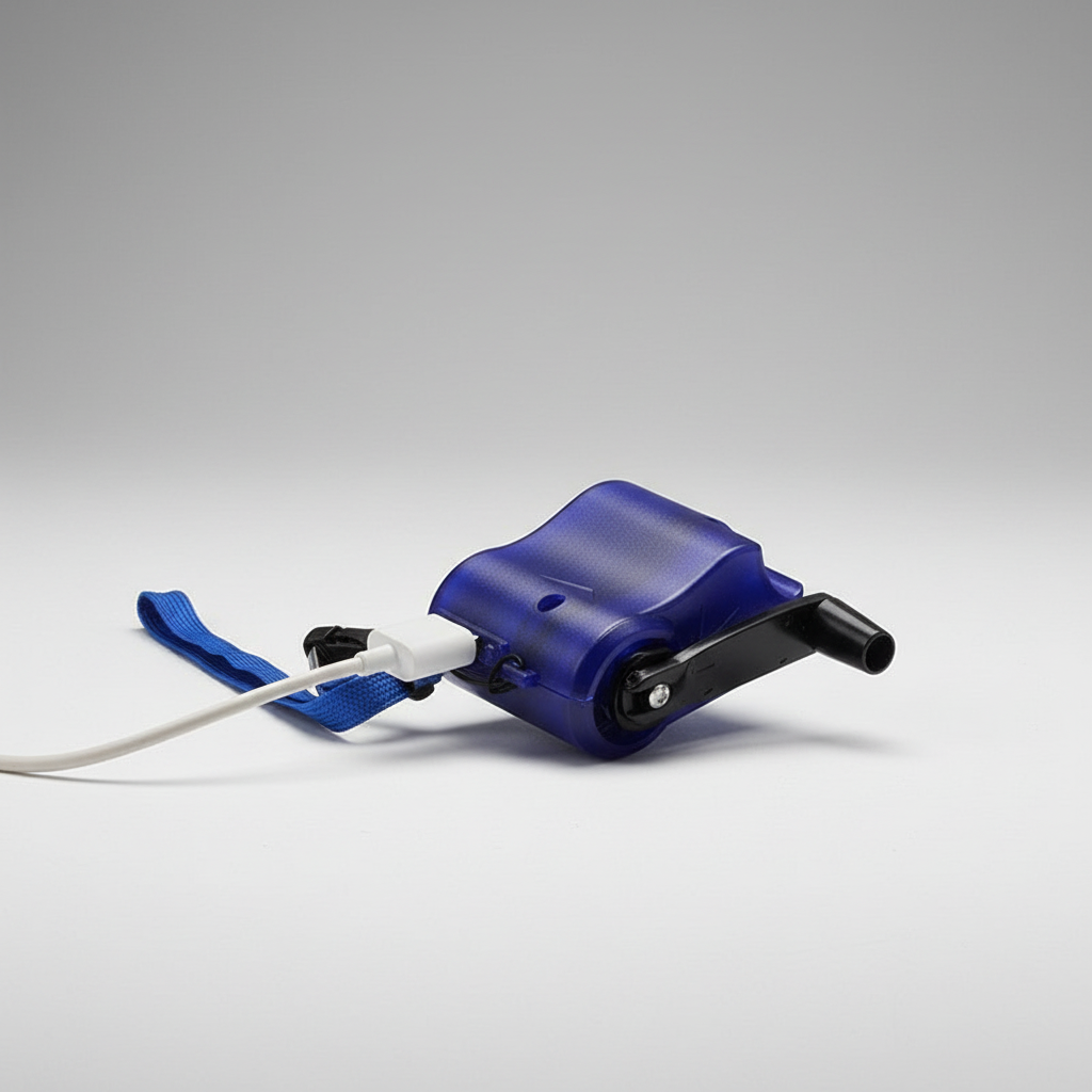 Tragbarer USB Kurbelgenerator - HandyDynamo