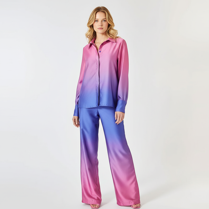 Trendige Ombre-Outfit-Kombination - Theresa