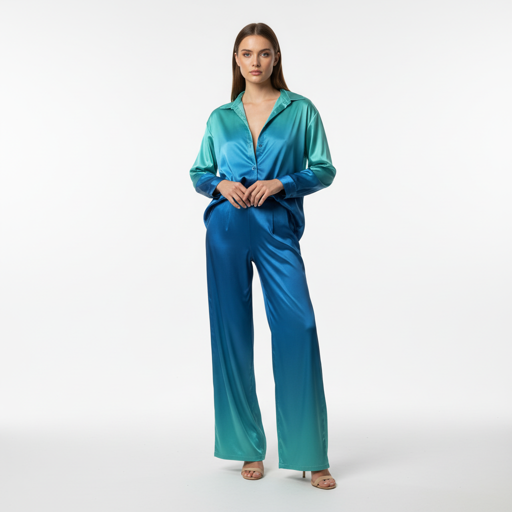 Trendige Ombre-Outfit-Kombination - Theresa