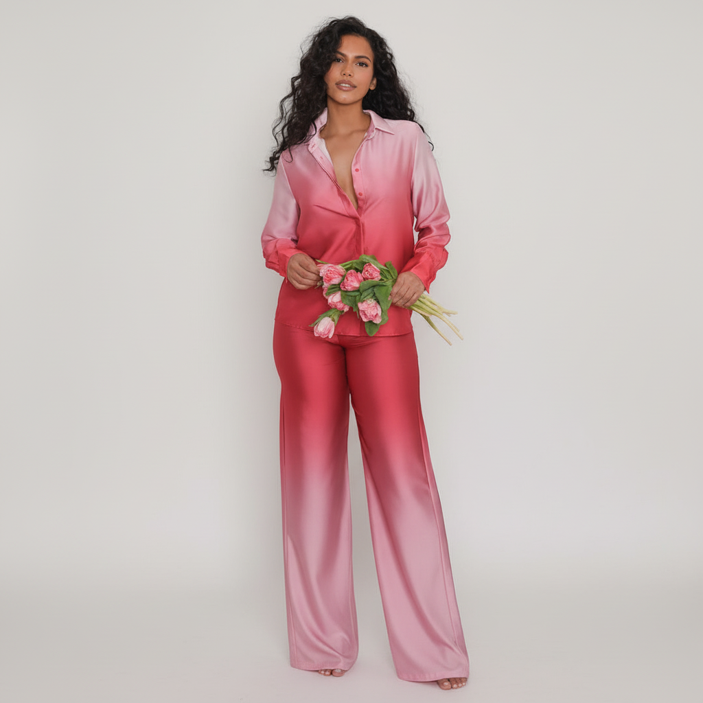 Trendige Ombre-Outfit-Kombination - Theresa