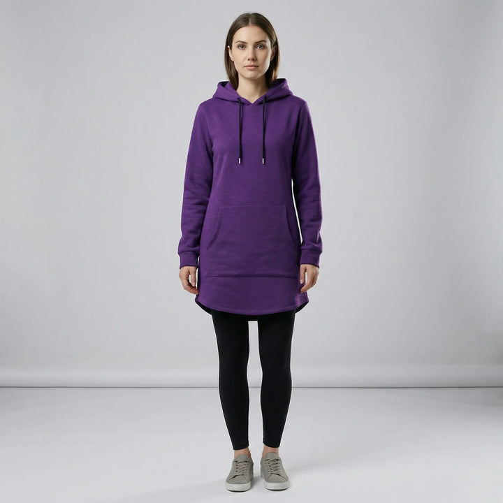 Tunika-Kleid Mit Känguru-Tasche - Pauline