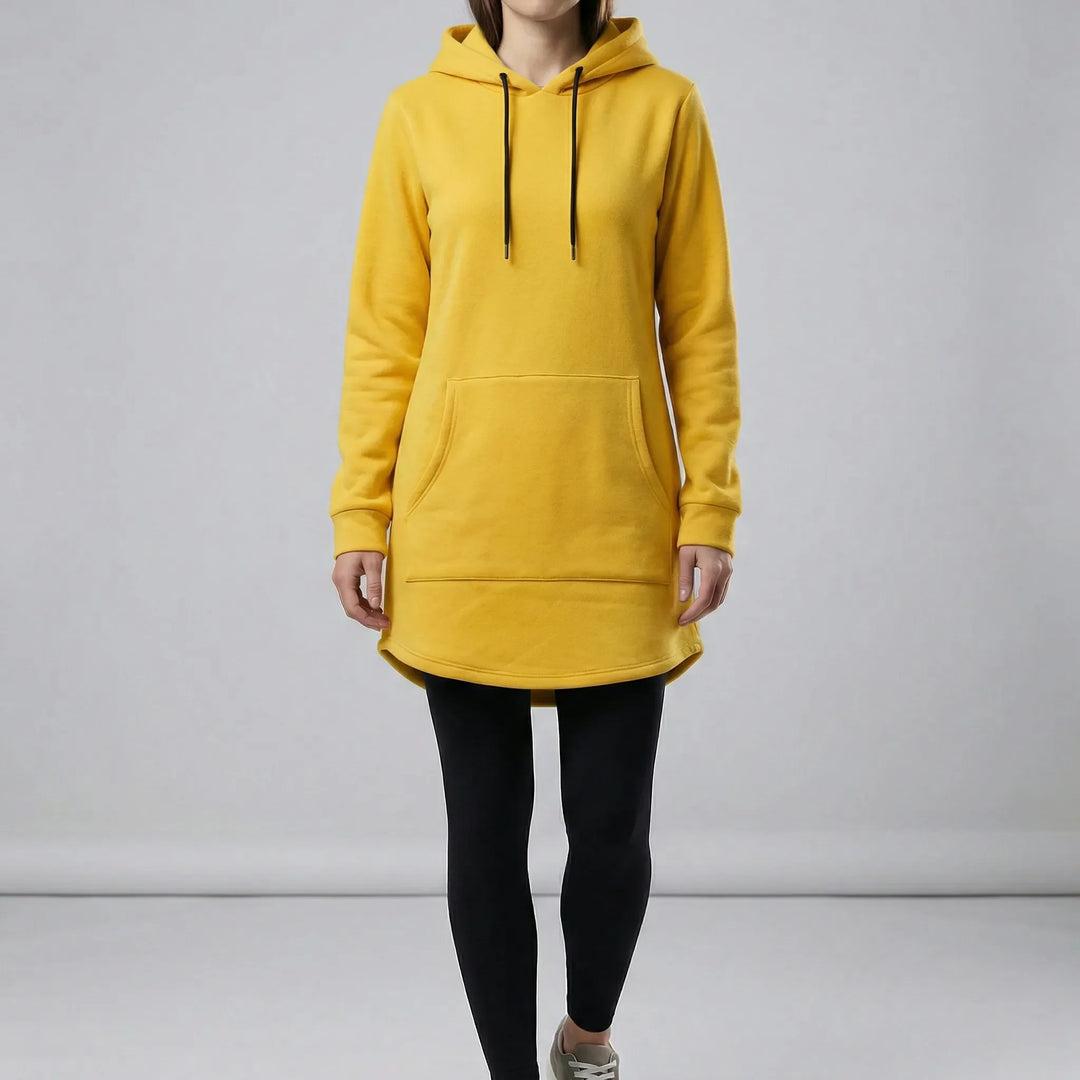Tunika-Kleid Mit Känguru-Tasche - Pauline