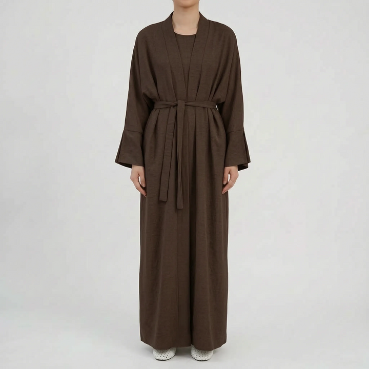 Two-Piece Casual Abaya Set - Kara