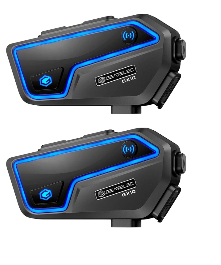 Bluetooth-Motorrad-Intercom 10 kierowców & IP67 wodoodporne – RideSync