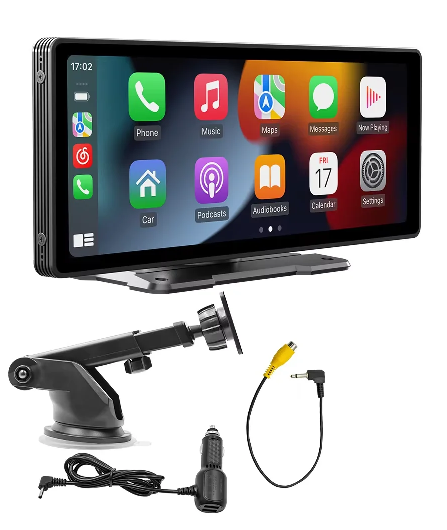 Uniwersalny 10,26-calowy (26,06 cm) odtwarzacz multimedialny do samochodu z bezprzewodowym CarPlay i Android Auto