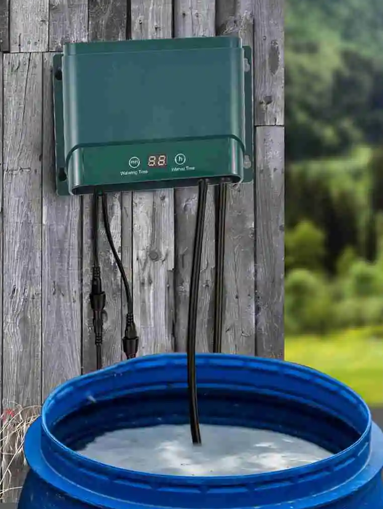 Zestaw systemu nawadniania kroplowego zasilanego energią słoneczną Automatyczne nawadnianie z 30 trybami i 7 timerami – AquaFlow