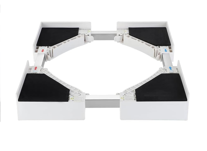 Regulowany uniwersalny zestaw do układania dla pralki i suszarki