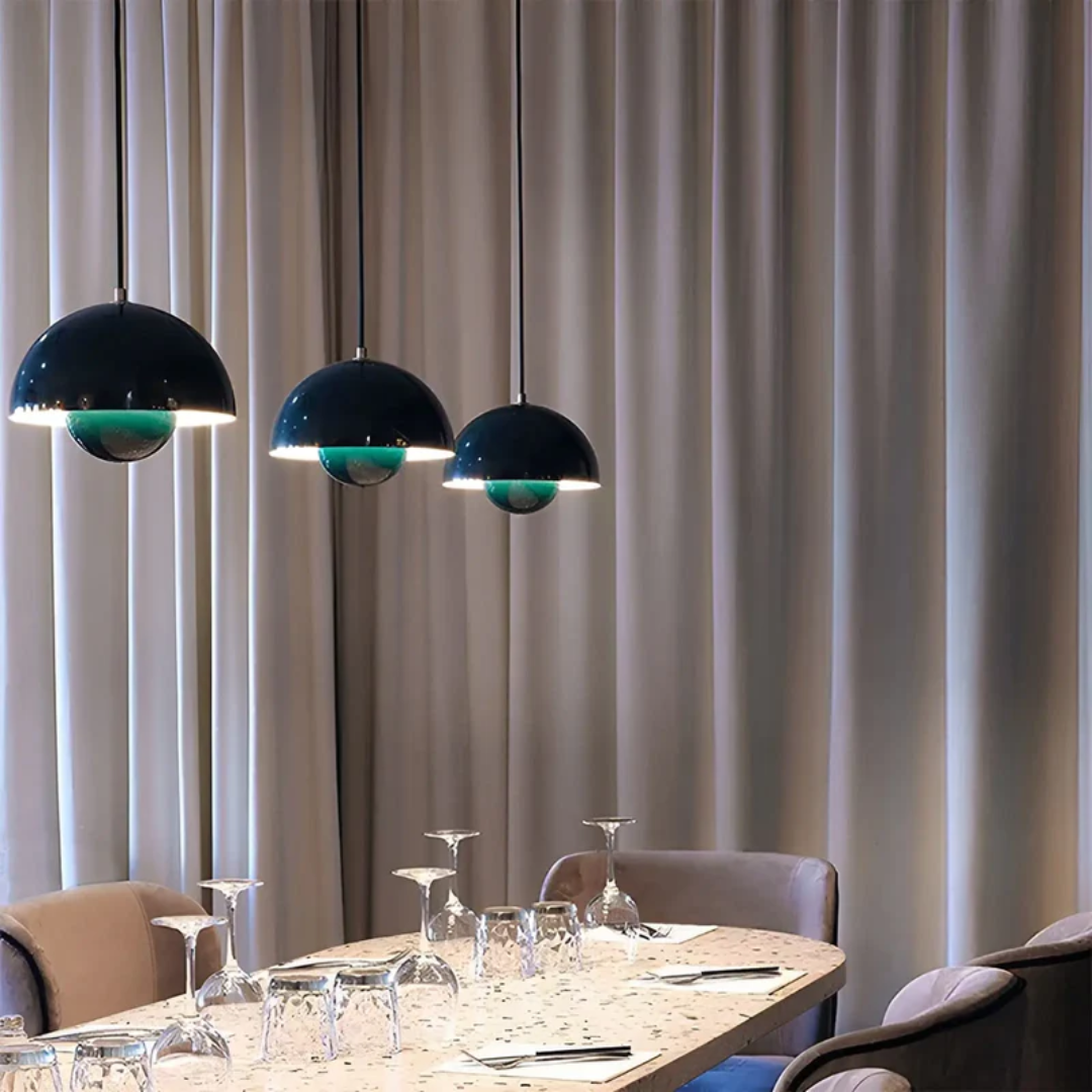Skandynawska lampa wisząca LED - NordicBlossom