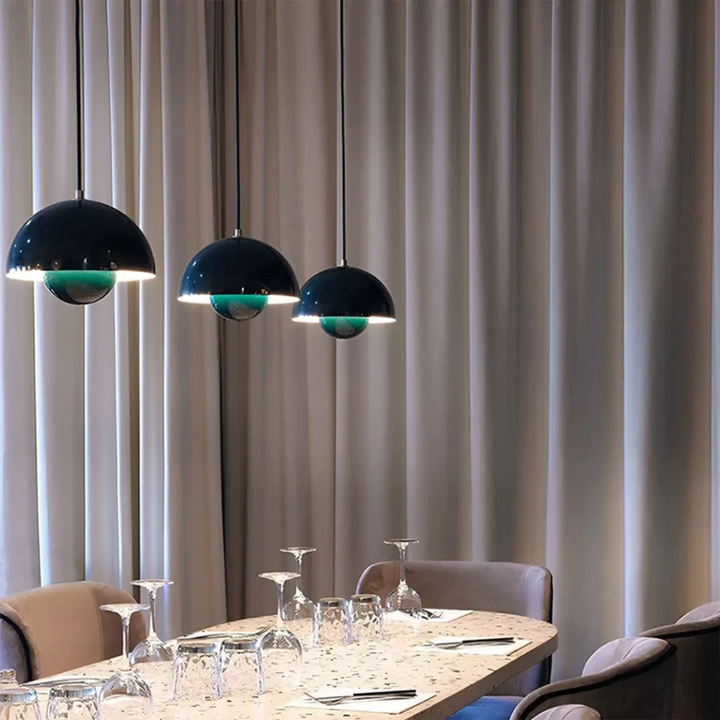 Skandynawska lampa wisząca LED - NordicBlossom
