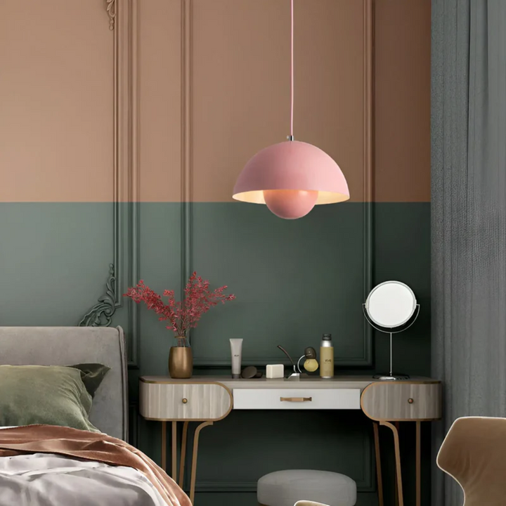 Skandynawska lampa wisząca LED - NordicBlossom