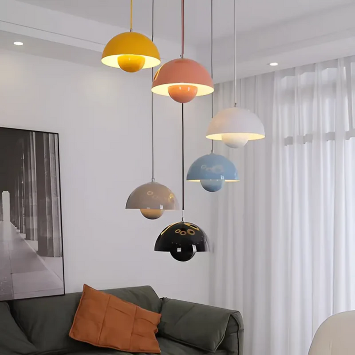 Skandynawska lampa wisząca LED - NordicBlossom
