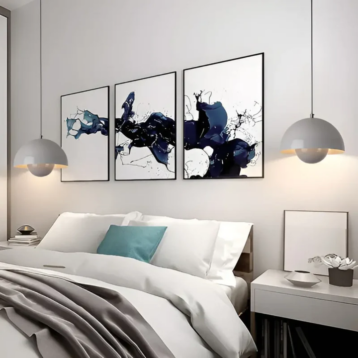 Skandynawska lampa wisząca LED - NordicBlossom