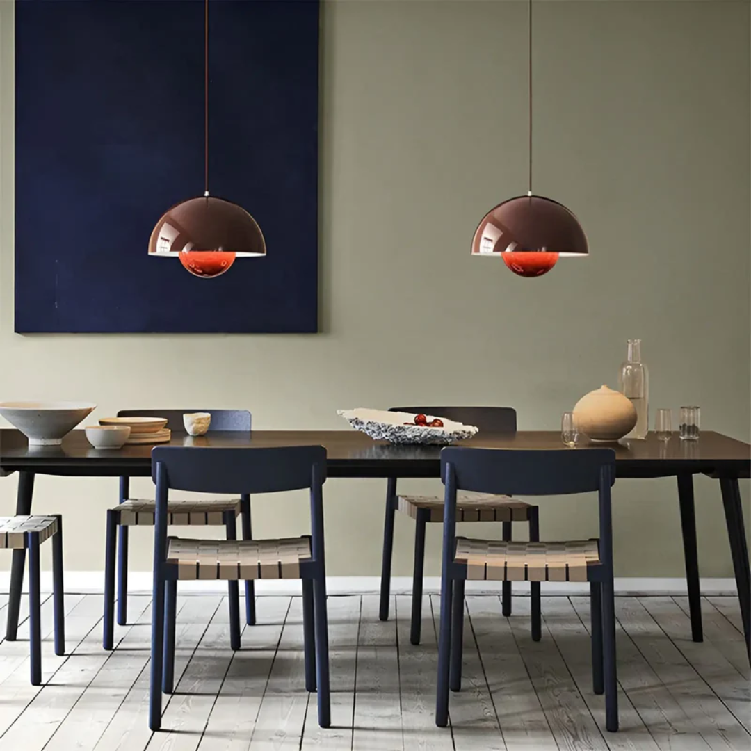 Skandynawska lampa wisząca LED - NordicBlossom