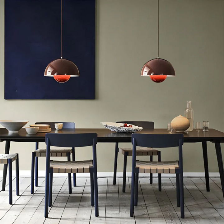 Skandynawska lampa wisząca LED - NordicBlossom
