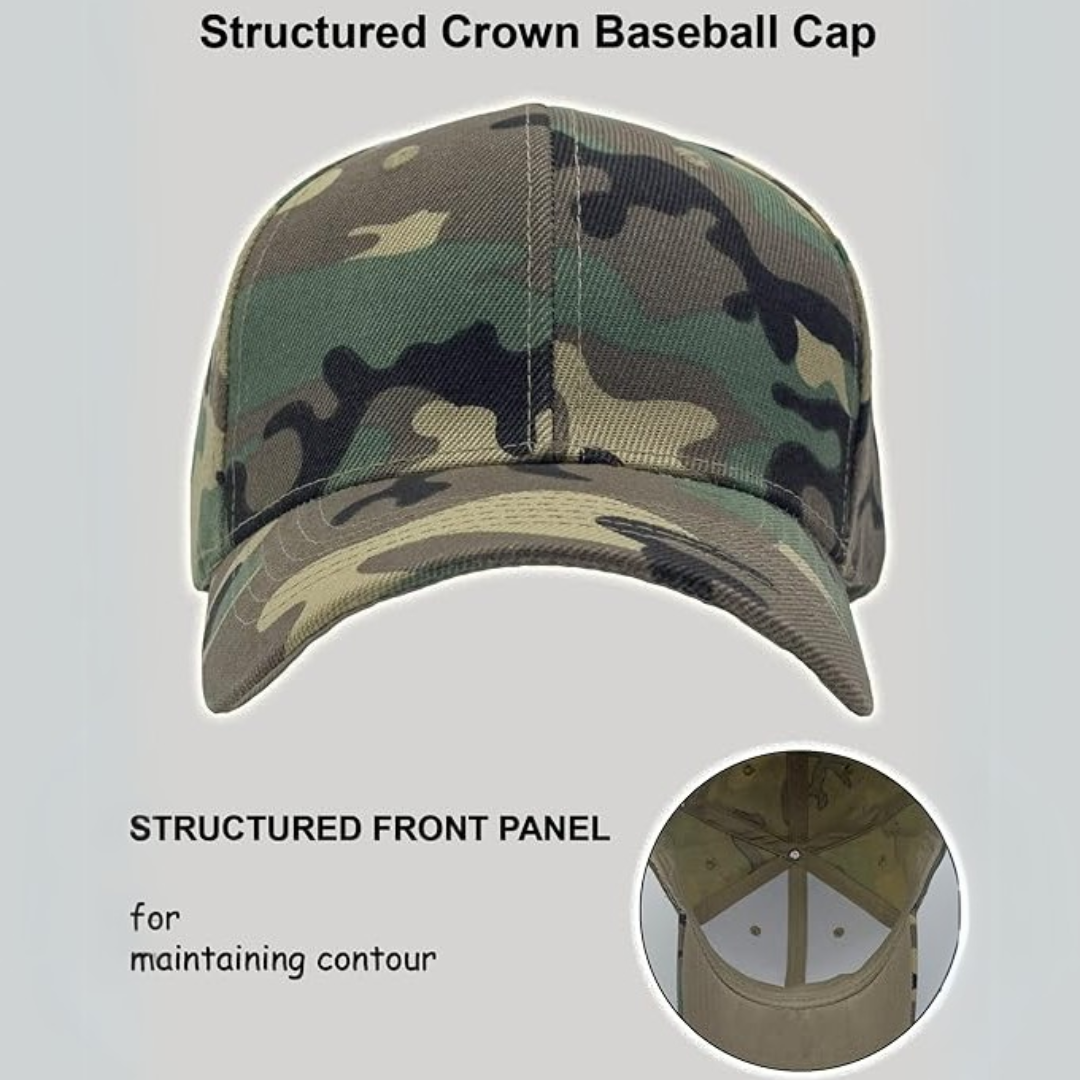 Strukturalna regulowana czapka baseballowa - Alex
