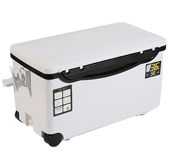 Skrzynka chłodnicza na ryby z wentylami powietrznymi i długotrwałym przechowywaniem chłodu – Auren