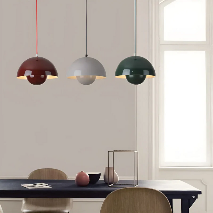 Skandynawska lampa wisząca LED - NordicBlossom