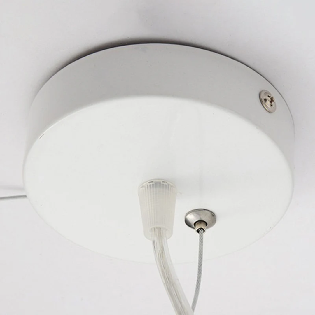 Lampa wisząca LED Cloud Biała PVC/Kot d - Nimbus