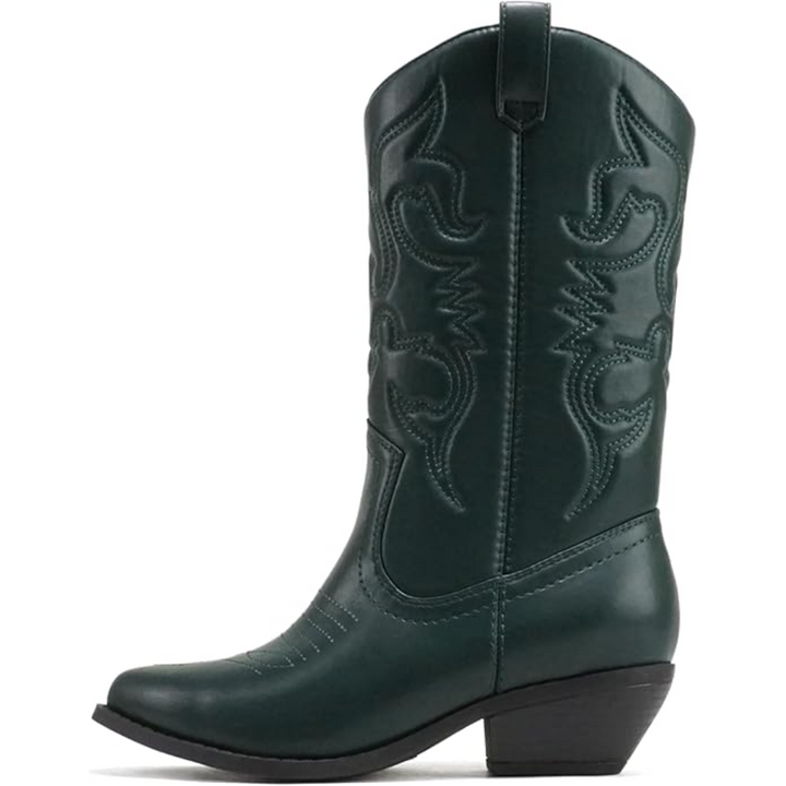 Stylowe, Westernowe, Punktowane Kowbojskie Buty - Gracia