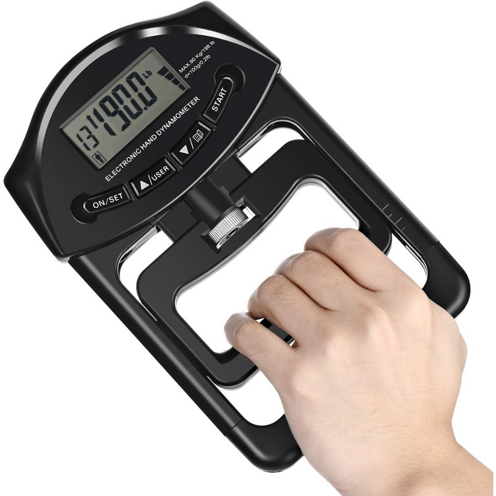 Cyfrowy dynamometr ręczny - Zdolność do 90 kg