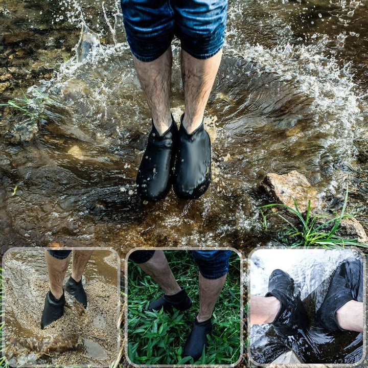 Wodoodporne pokrowce na buty na deszcz i outdoor – DryStep (1+1 GRATIS)