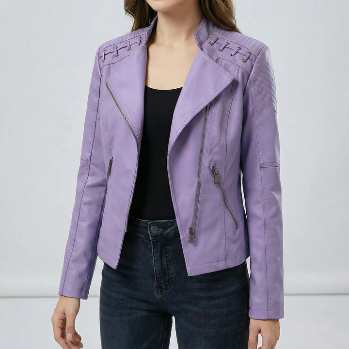 Vintage-Inspirierte Bikerjacke - Lily