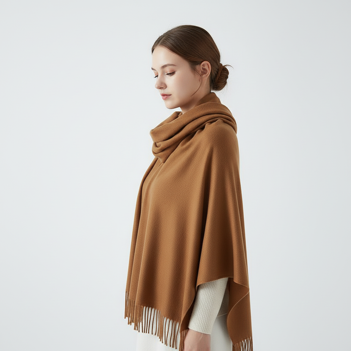 Weicher Kaschmirschal Mit Rautenmuster - AutumnCloak