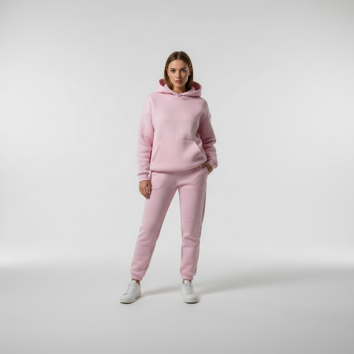 Weiches Fleecepullover-Set - Marie