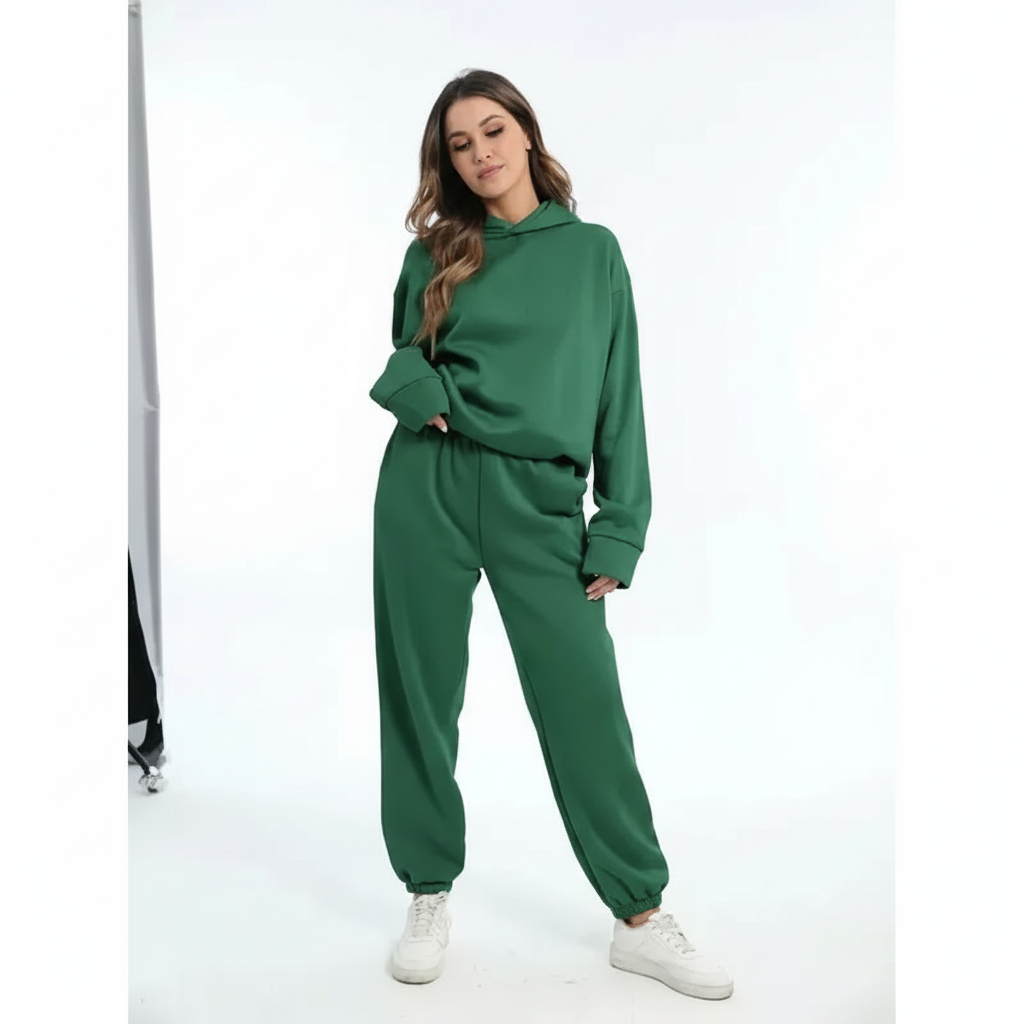 Weiches Fleecepullover-Set - Marie