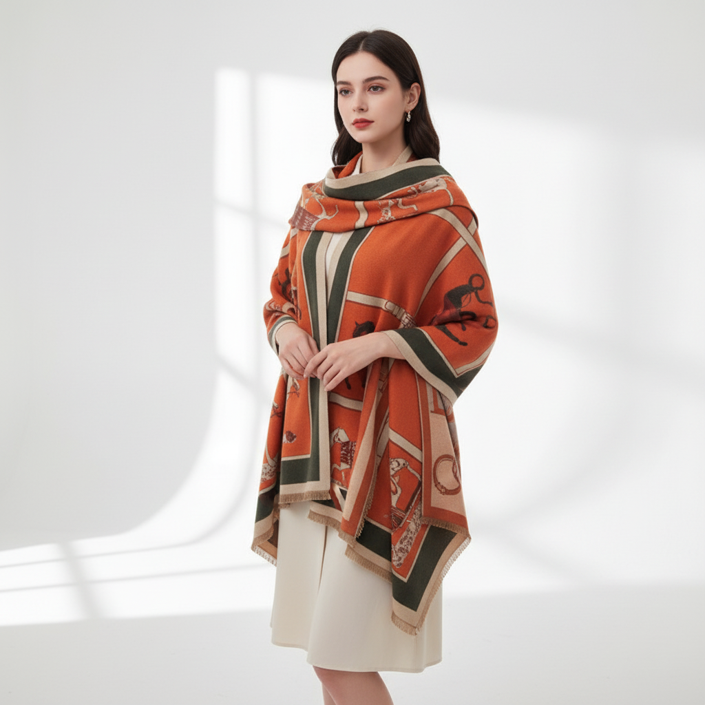 Weiches Modisches Schalstück - LuxeScarf