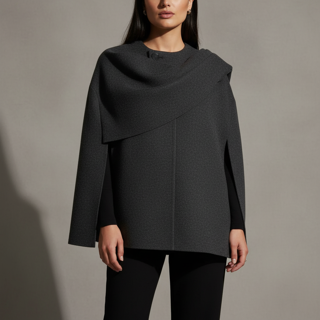 Weit Geschnittene Modecape - Leilani