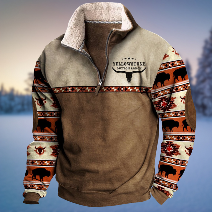 Western-Inspirierter Pullover - Jaden